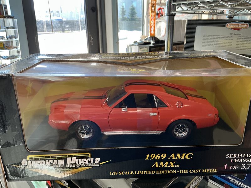 1969 AMC AMX orange