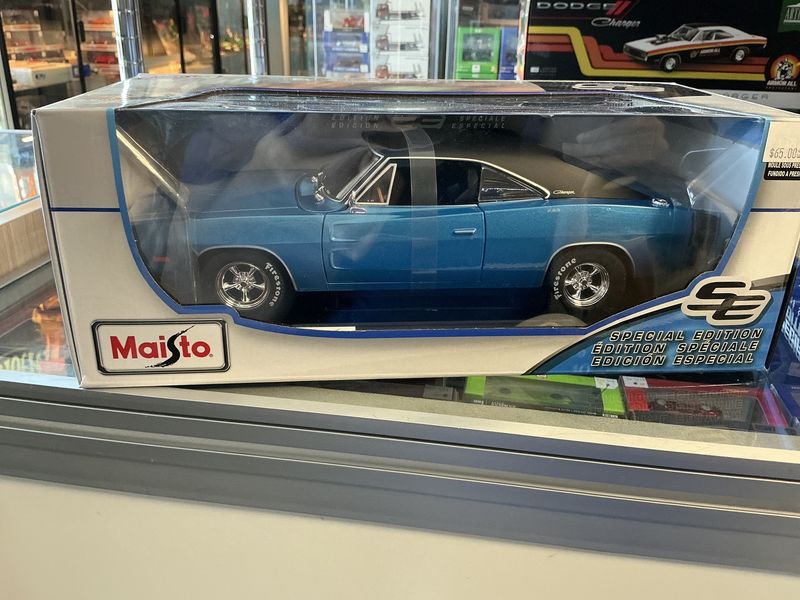 1969 Dodge charger RT blue