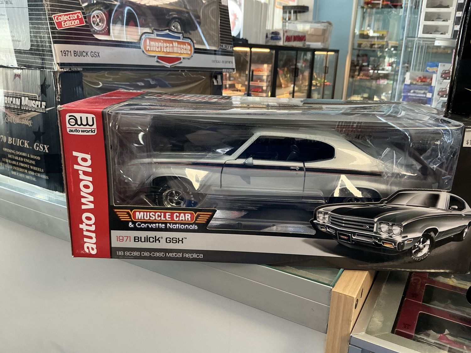 1971 Buick GSX silver