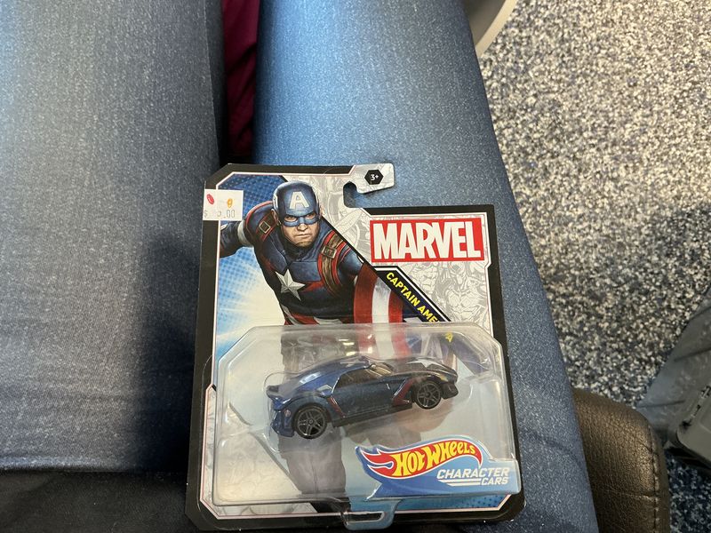 Marvel Captain America character cars