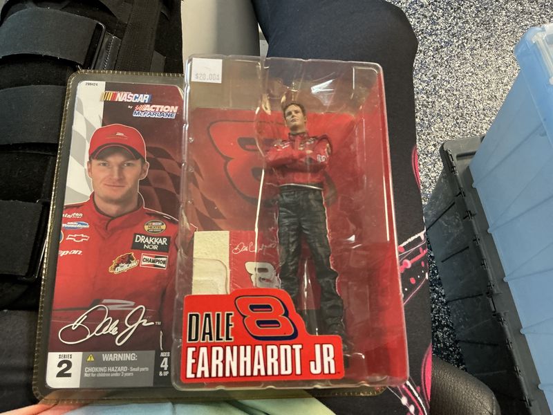 Dale Earnhardt Junior number eight figurine