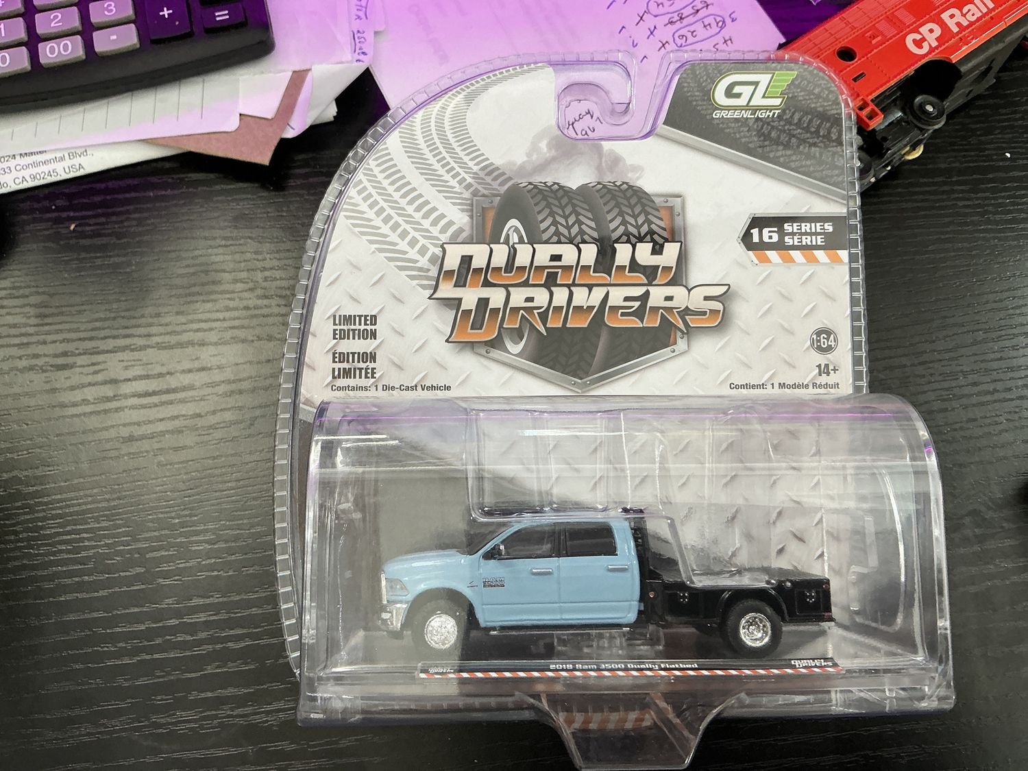 2018 ram 3500 Dually flat deck blue