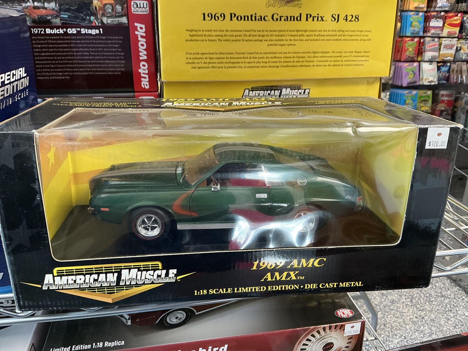 1969 AMC AMX green