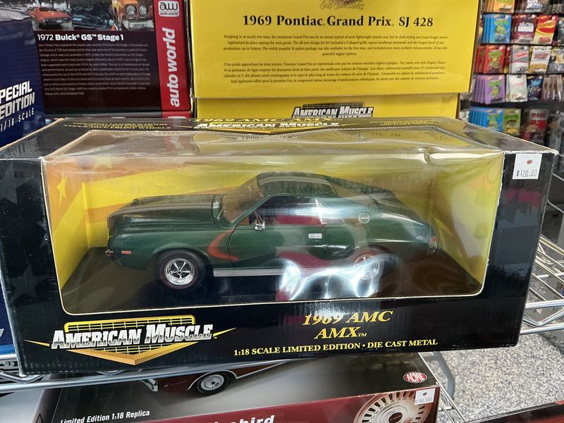 1969 AMC AMX green