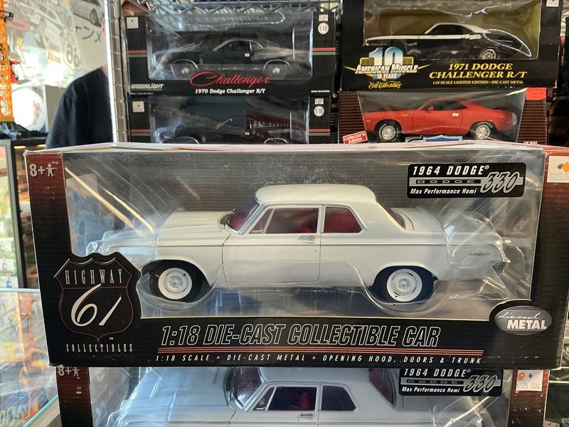 1964 dodge 330 white