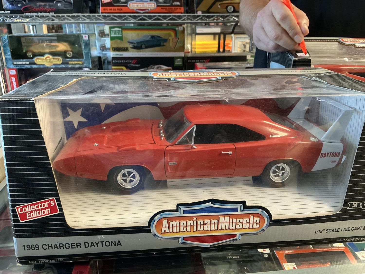 1969 charger Daytona red