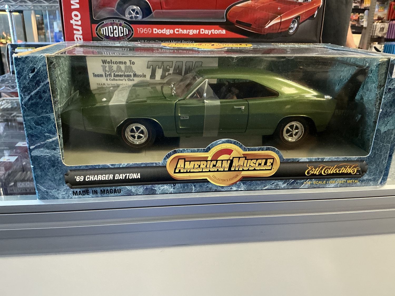 1969 charger Daytona army green