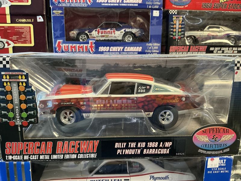 Billy the Kid 1968 Plymouth barracuda
