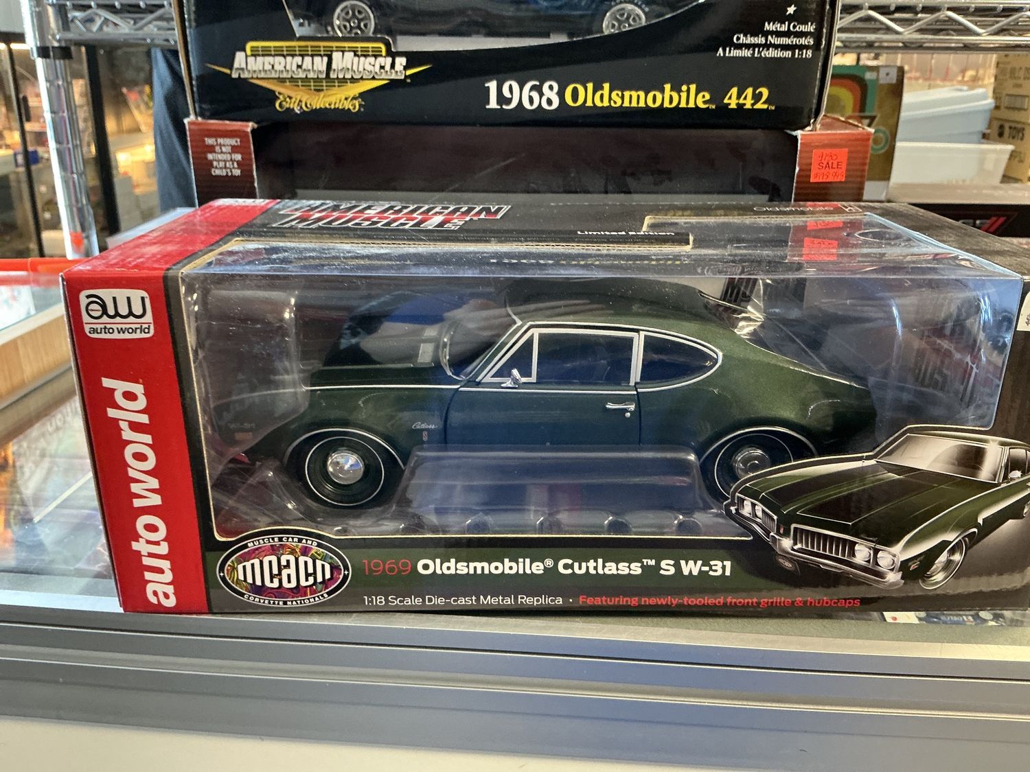 1969 Oldsmobile cutlass SW 31 green