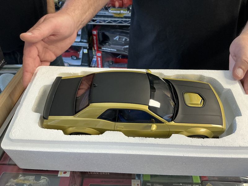 Challenger widebody 50th anniversary gold