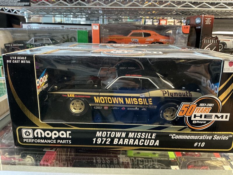 Motown missile 1972 barracuda