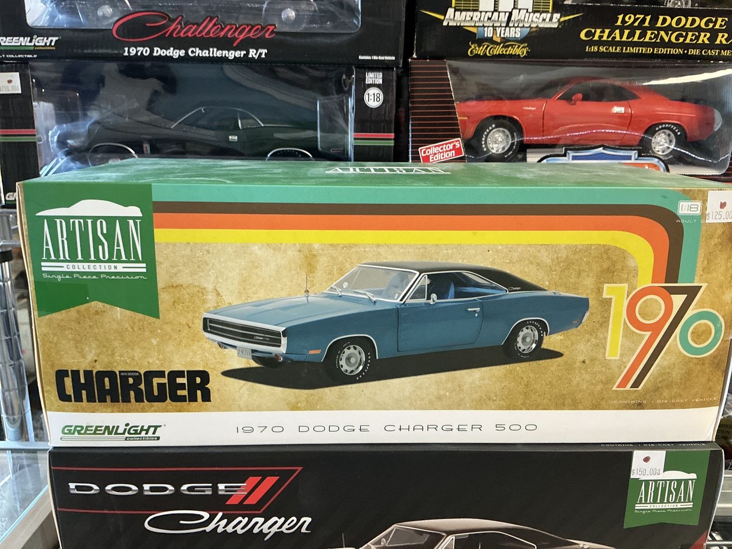 1970 Dodge charger 500 blue