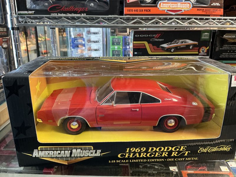 1969 Dodge charger RT red