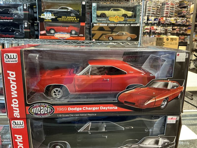1969 Dodge charger Daytona red