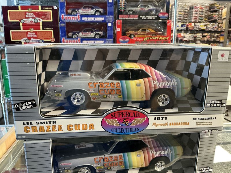 Lee Smith, crazy Cuda 71 Plymouth barracuda