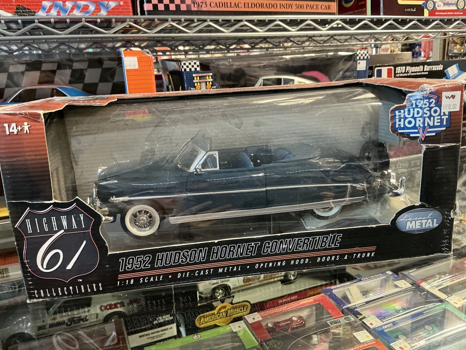 1952 Hudson hornet convertible blue