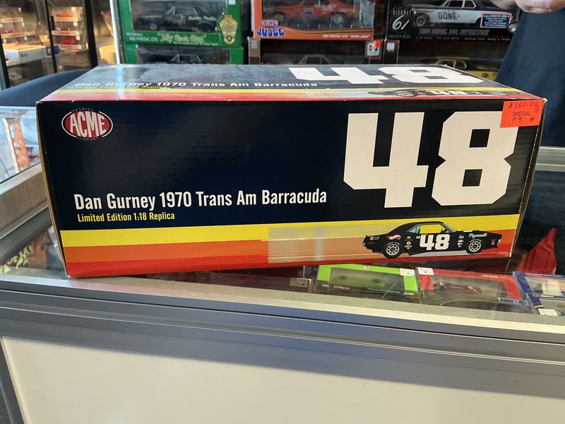 Dan Gurney 1970 Trans Am barracuda