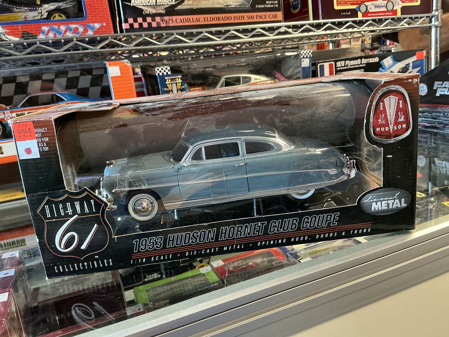 1953 Hudson hornet club coupe blue