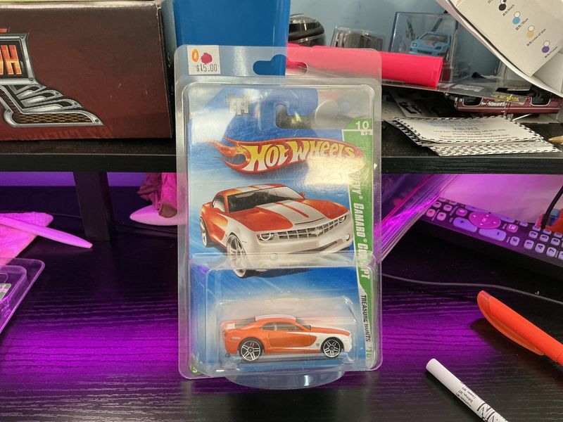 Chevy Camaro concept, orange and white