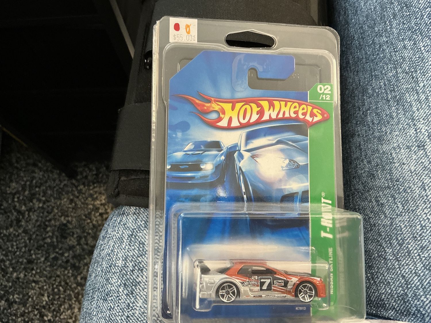 Nissan skyline silver and orange