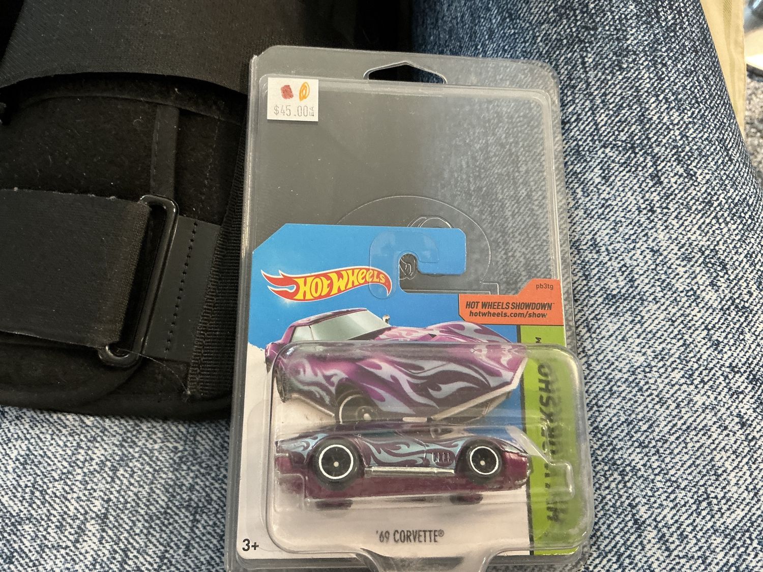 1969 Corvette purple short card