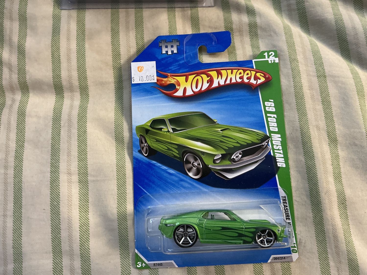 1969 Ford Mustang green