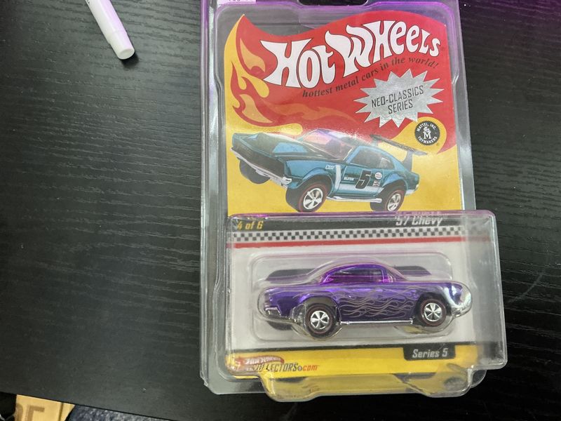 1957 Chevy purple