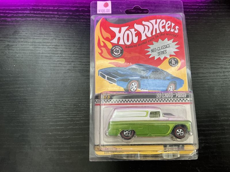 1955 Chevy panel green