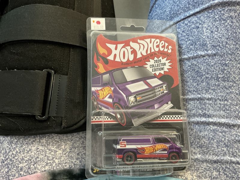 1977 custom Dodge van purple