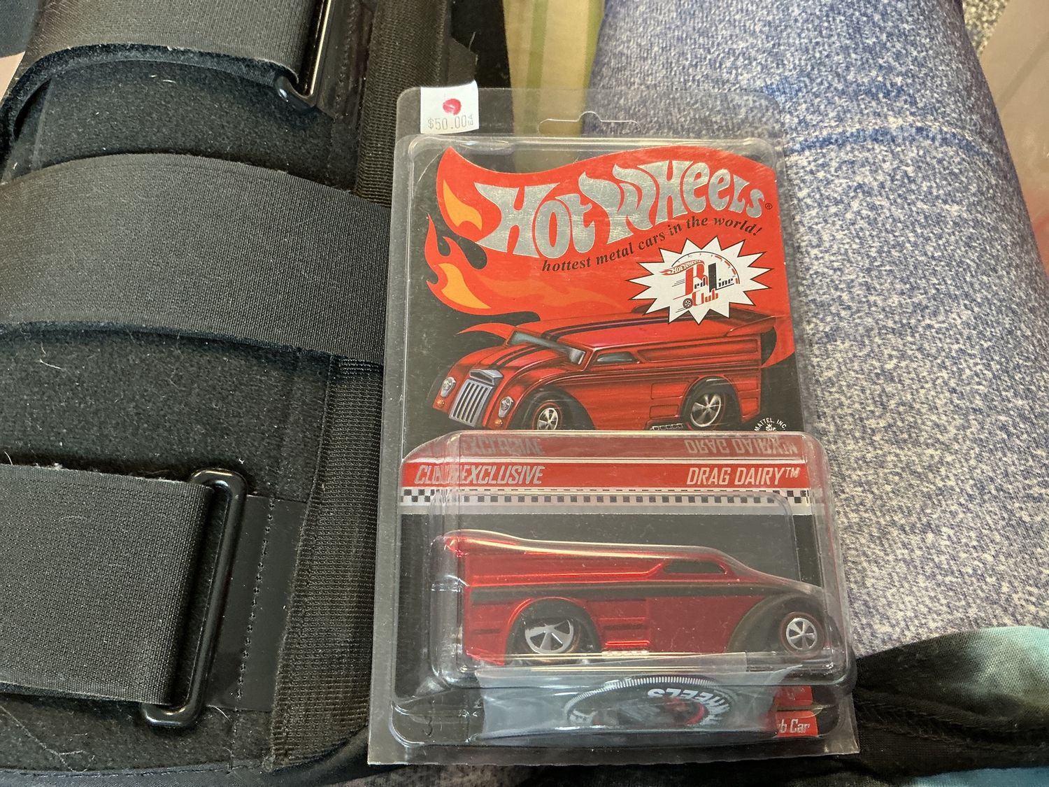 Drag dairy chrome red