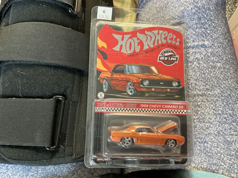 1969 Chevy Camaro SS orange