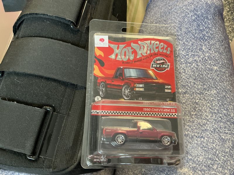 1990 Chevy 454SS red