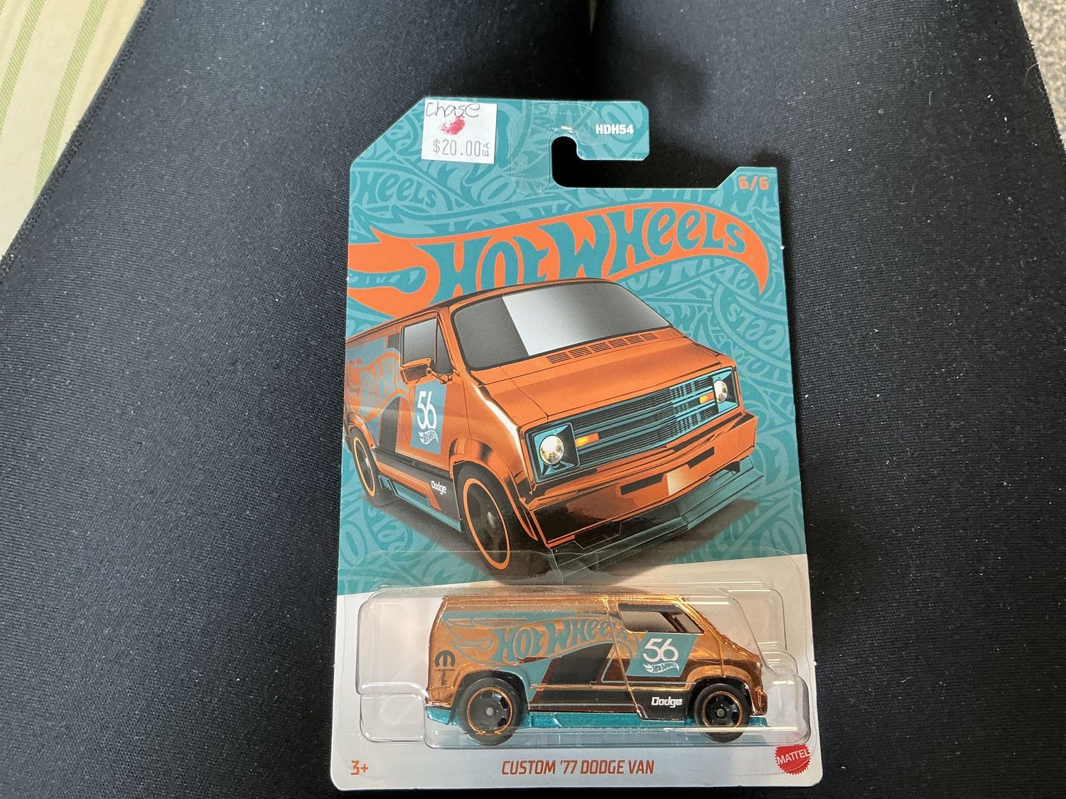 Custom 1977 Dodge van 56 anniversary chase