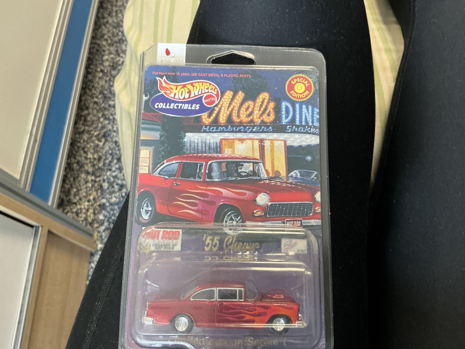 Mel’s diner 1955 Chevy red