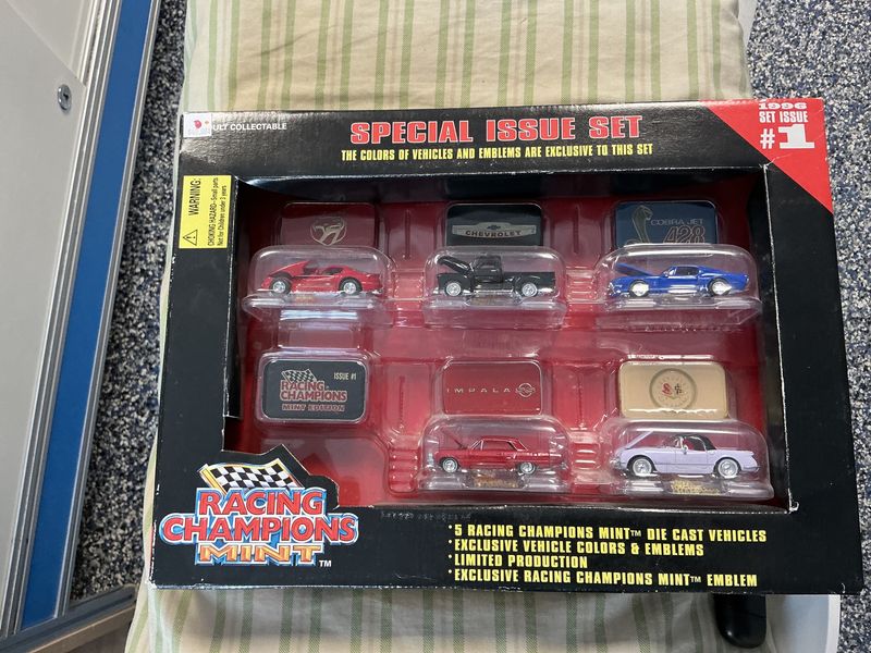 Racing champions, special issues set five cars