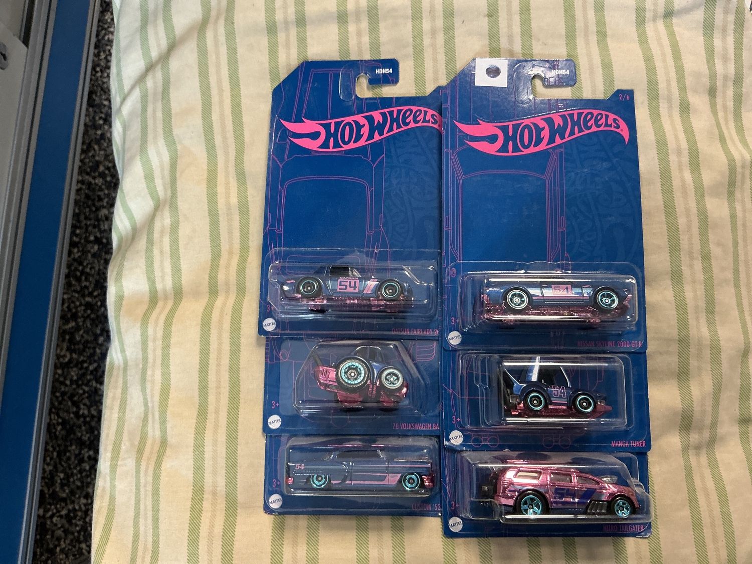 54th anniversary set one to six including Chase