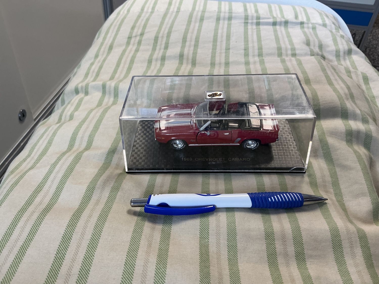 1969 Chevy Camaro convertible red