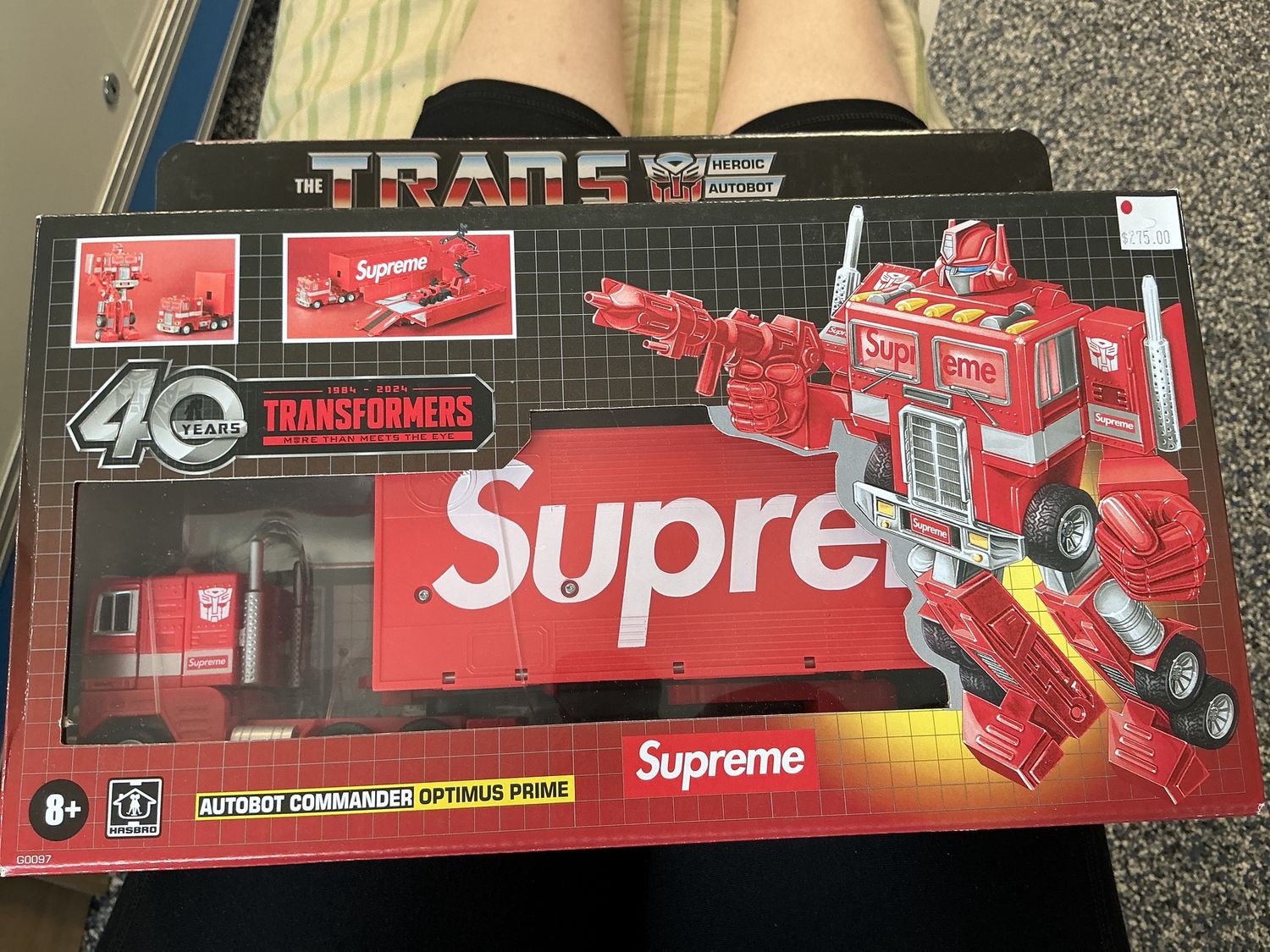 Supreme transformers 40 years, Optimus prime