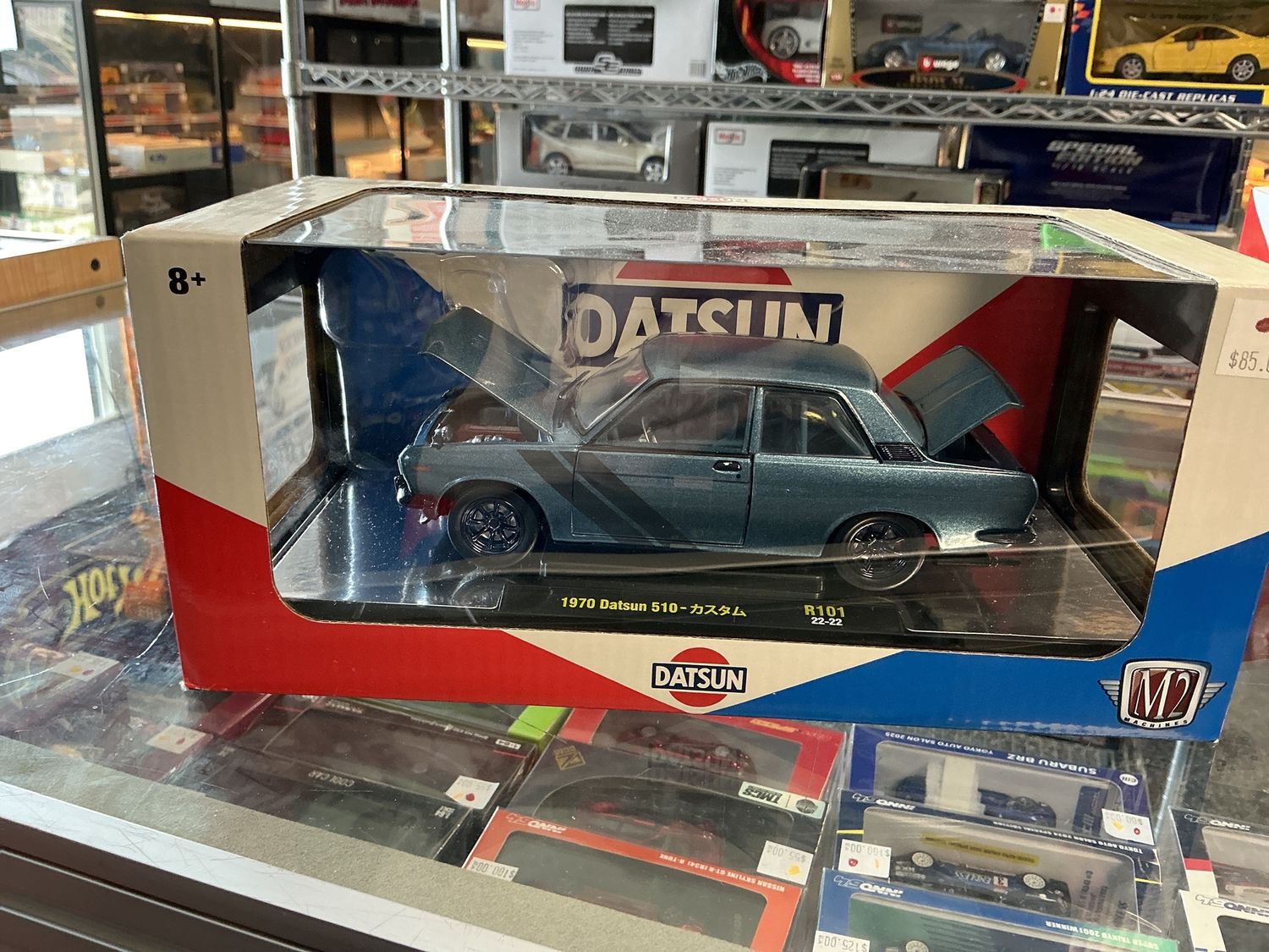 1970 Datsun 510 blue