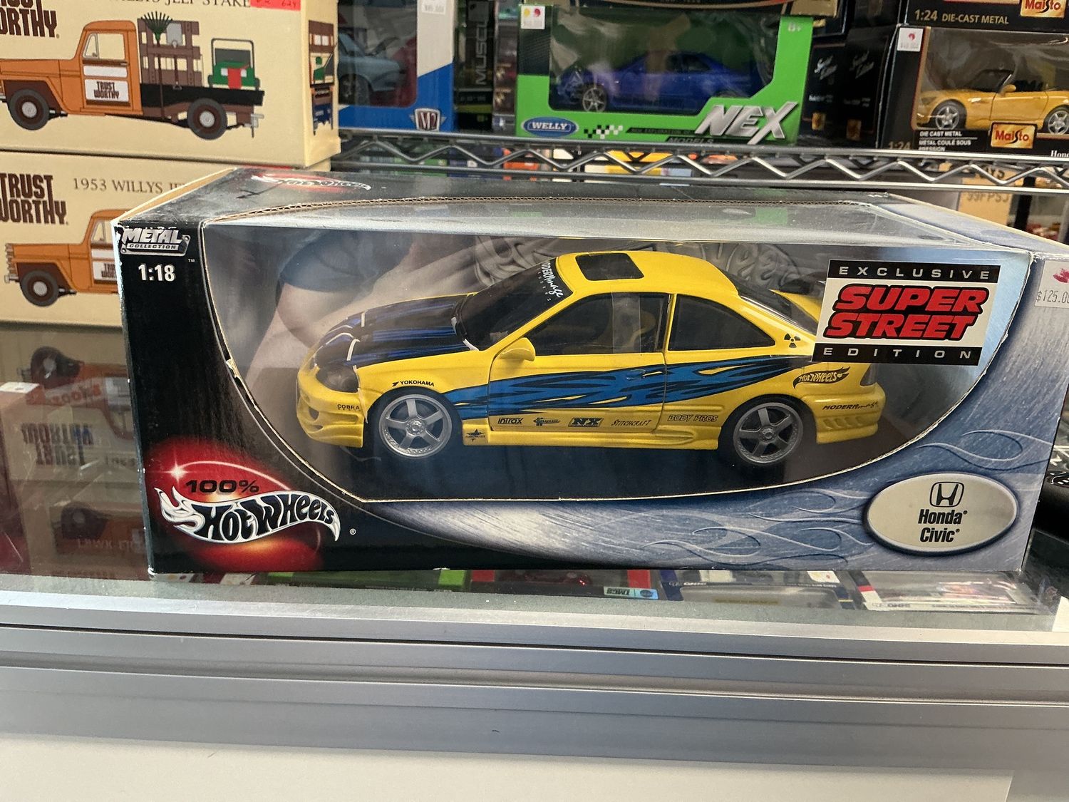 Honda Civic yellow