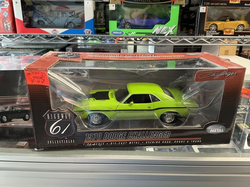 1970 Dodge Challenger lime green