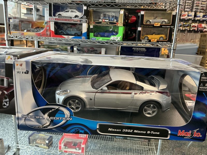 Nissan 350 Z Nimo S tune, silver