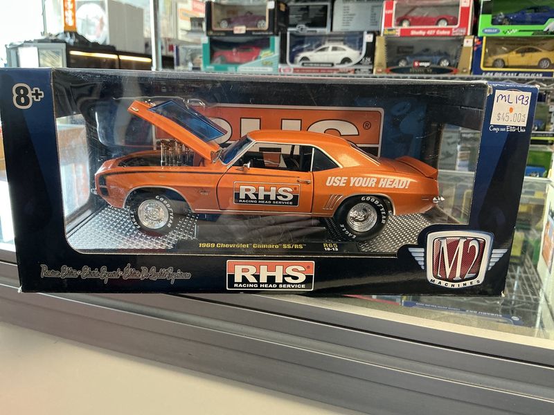 1969 Chevy Camaro SSRS orange