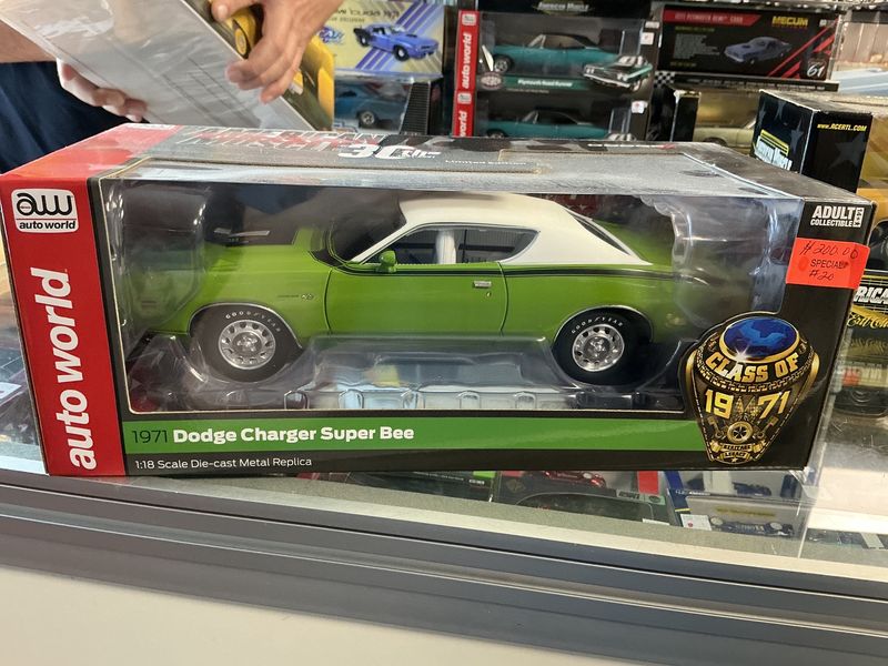 1971 Dodge charger super B green