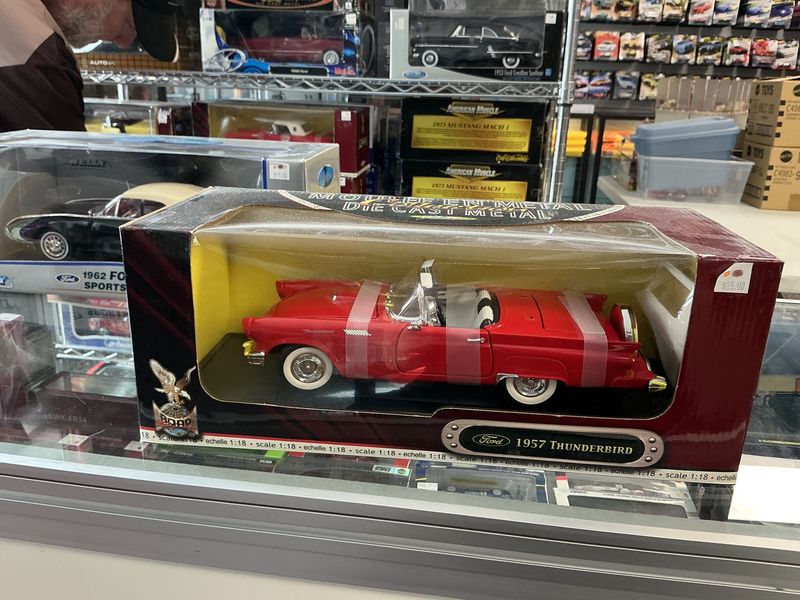 1957 Ford Thunderbird red