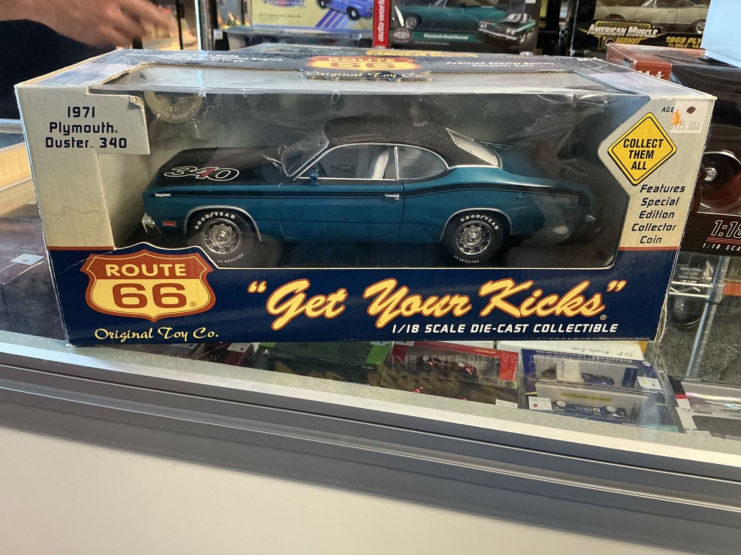 1971 Plymouth duster 340 dark teal