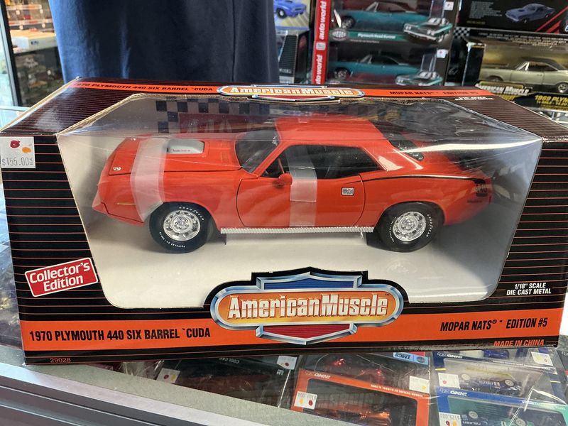 1970 Plymouth 446 barrel Cuda orange
