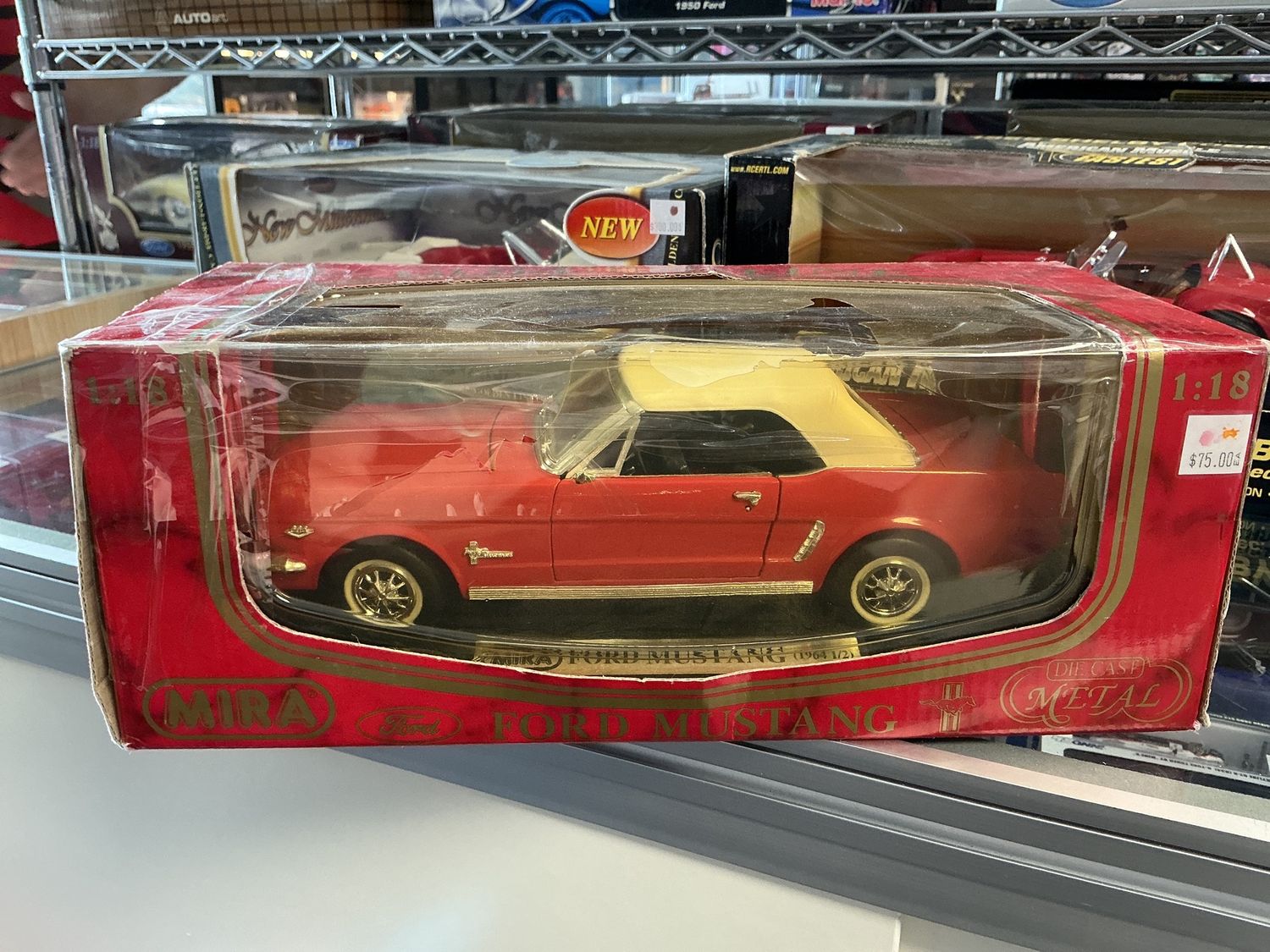 1964 1/2 Ford Mustang red