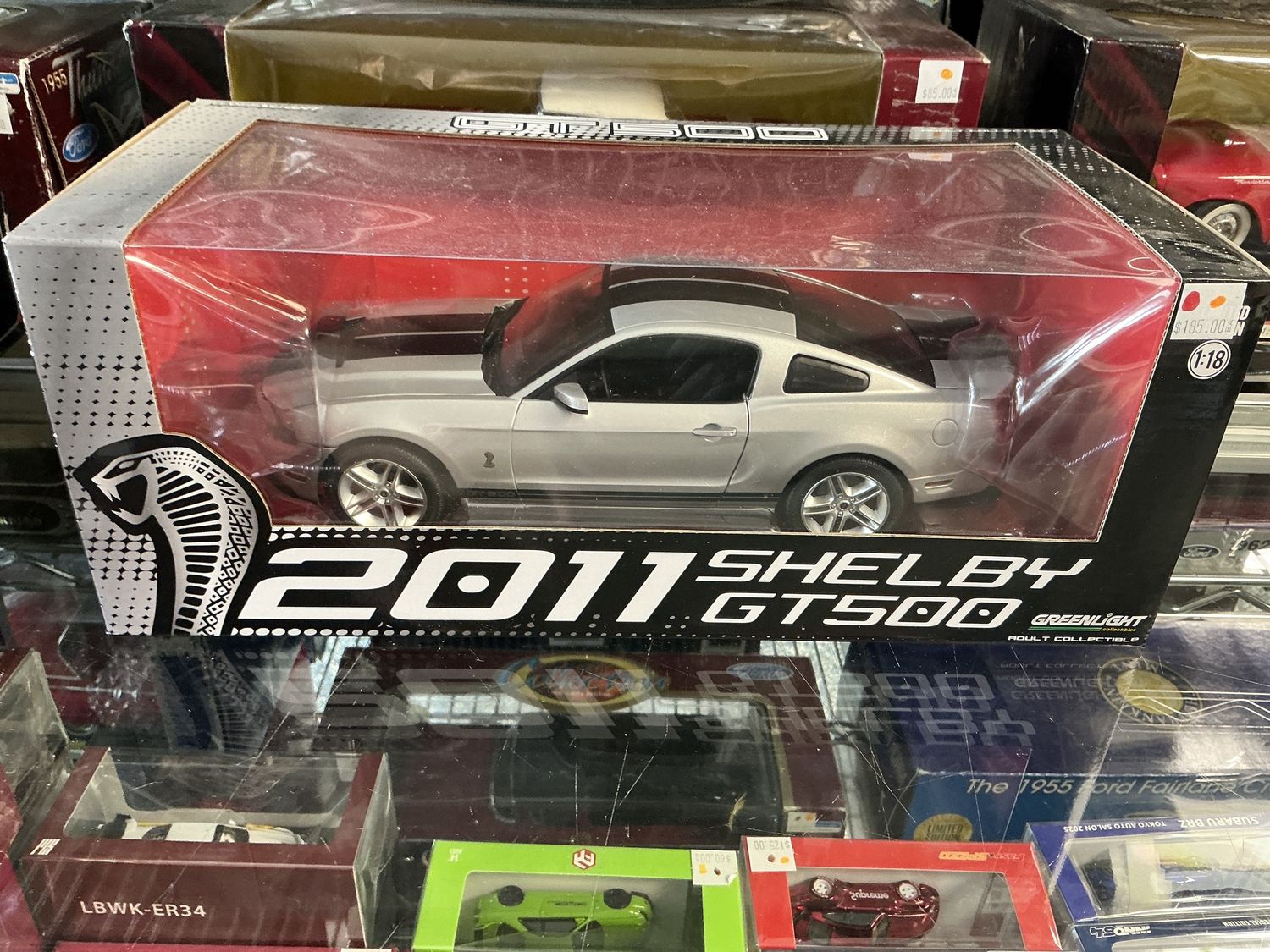 2011 Shelby GT500, silver