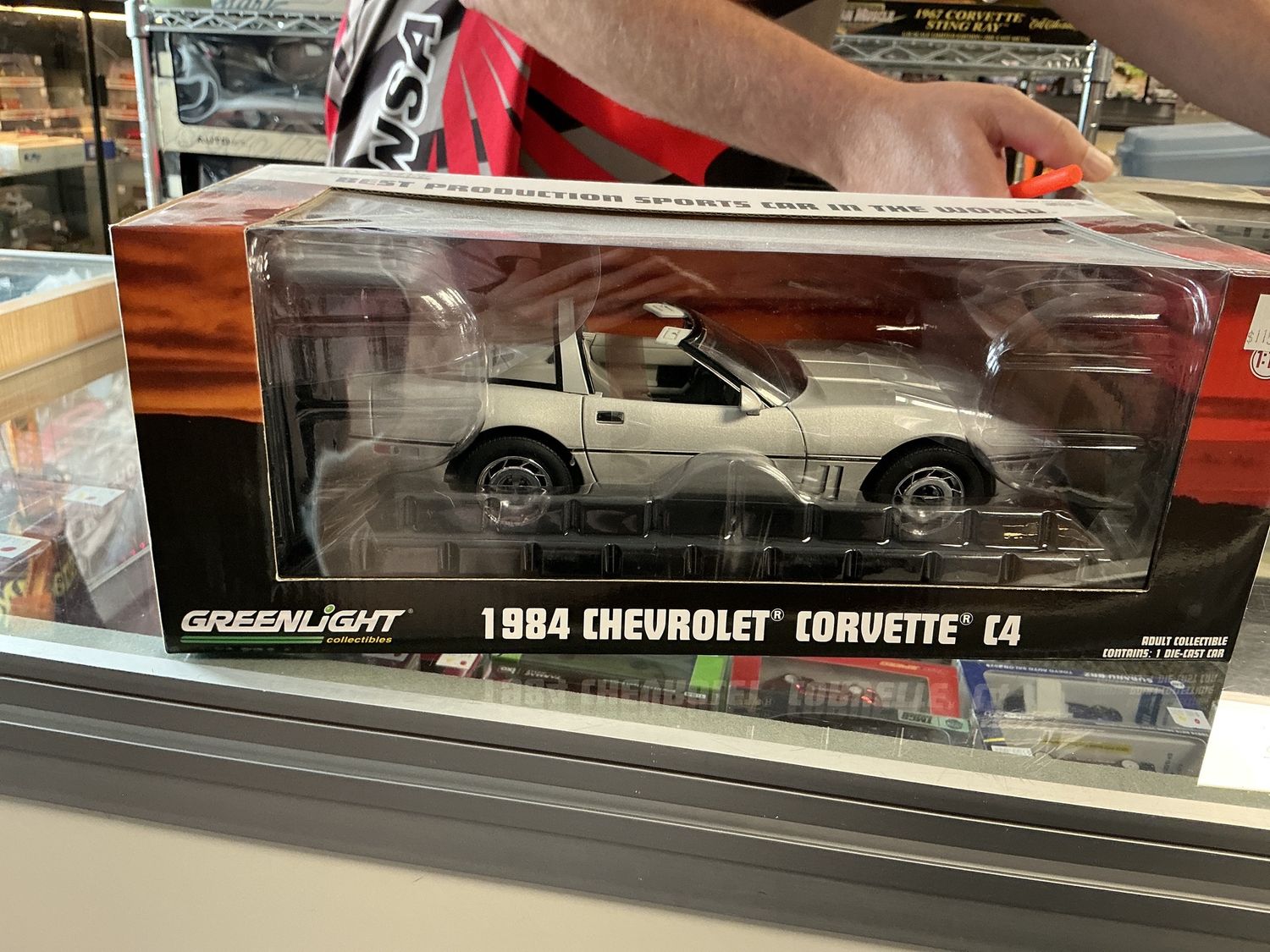 1984 Chevy Corvette C4 silver